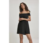 Urban Classics Robe courte à manches courtes TB2605 Noir XS Femme