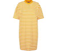 Urban Classics Robe à Rayures surdimensionnées pour Femme, Blanc/Magicmango