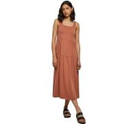 Urban Classics Robe d'été pour Femme Longueur 7/8, Terracotta, XS