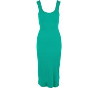 Urban Classics Femme Côtelée pour Robe, Vert Lointain, M EU