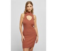 Urban Classics Cut Out Sleeveless Short Dress Marron 5XL Femme