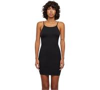 Urban Classics Robe Jersey Stretch Bodycon Femme Robe Courte Noir L 95% Coton, 5% Élasthanne