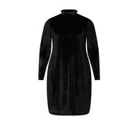 Urban Classics Robe col roulé velours femme courte noir 92% polyester 8% élasthanne L