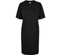 Urban Classics Women's Organic Oversized Slit Tee Dress Robe, Noir, 3XL Femme