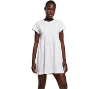 Urban Classics Robe pour Femme Organic Empire Valance décontractée, Blanc