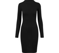 Urban Classics Robe côtelée longue à manches longues Noir S Femme