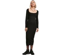Urban Classics Robe Pull Longue Femme Robe Longue Noir M 35% Viscose, 35% Acrylique, 30% Nylon
