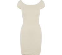 Urban Classics Robe à épaules dénudées pour Femme - Disponible dans de Nombreuses Couleurs différentes - Tailles XS à 5XL, Sable Blanc, XS