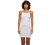 Urban Classics Robe Slim en Jersey Stretch pour Femme, Blanc, XXL