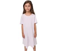 Urban Classics Robe t-Shirt à cantonnière pour Fille, Lilas Doux., 110 cm-116 cm