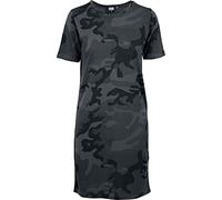Urban Classics Femme Ladies Camo Tee Dress Robe, Dark Camo 00784., S EU