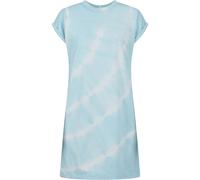 Urban Classics Women's Tie Dye Dress Robe, Aquablue, M Femme