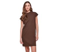 Urban Classics Robe Tortue à épaules dénudées Femme Brun foncé Taille 36