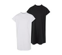 Urban Classics Robe 'Turtle Extended' noir / blanc, Taille 128