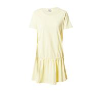 Urban Classics Robe 'Valance' jaune pastel, Taille 36