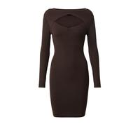 Urban Classics Robes en maille chocolat, Taille XL