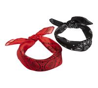 Urban Classics Satin Bandana Neck Scarf 3-Pack