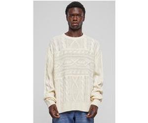 Urban Classics Set In Boxy Sweater Sand Taille: S | Pulls Outlet | Homme | Marron