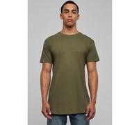 Urban Classics Shaped Long Tee Olive Taille: XS | T-shirts basiques Outlet | Homme | Vert