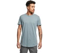 Urban Classics Shaped Long Tee T-Shirt, Dustyblue, M Homme