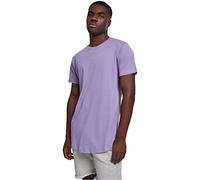 Urban Classics Shaped Long Tee, T-Shirt Homme, Multicolore (Lavender 00928), Small