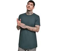 Urban Classics Shaped Long Tee T-Shirt, Vert (Bottlegreen 02245), Large Homme