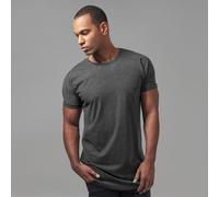 Urban Classics - SHAPED Long Turnup Tee charcoal - M