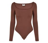 Urban Classics Femmes Ladies Organic Longsleeve Body Bark 5XL