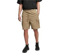 Urban Classics - Short cargo en nylon pour homme - Poches plaquées, S-5XL, 2 couleurs - Kaki M