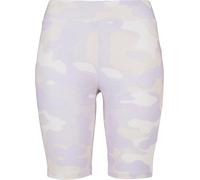 Urban Classics – Shorts de yoga femme taille haute camouflage tech lilaccamo L