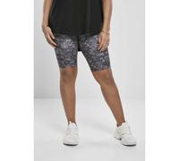 Short cycliste femme Urban Classics high waist camo tech Noir S