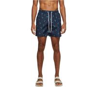 Urban Classics Short de bain Pattern Bleu Homme M