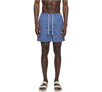 Urban Classics Short de Bain Bloc Maillot, Bleu Vintage, 2X-Large Homme