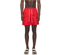 Urban Classics TB1026-Block Swim Shorts Maillot, Rouge Urbain, 5XL Homme