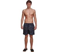 Urban Classics Short De Bain Camo Homme Short de Bain Camouflage Sombre 3XL 100% Polyester