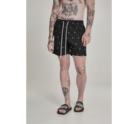 Urban Classics Short de bain Embroidery Swim Shorts Leaf/Firered/Navy L
