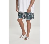 Urban Classics Short de bain Pattern Swim Shorts Palm Leaves S