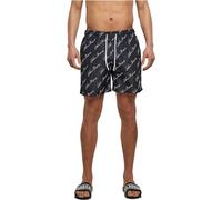 Urban Classics Short de bain pour homme – Logo Blackscript – 2X-Large