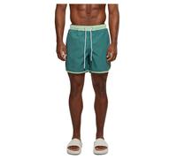 Urban Classics Maillot de bain homme rétro – Cordon de serrage – Paleleaf/Vintagregreen – XXX-Large