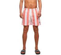 Urban Classics Shorts de bain Pitaya / Blanc Taille XXL