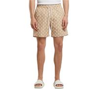 Urban Classics Short de bain beige foncé/blanc Taille M