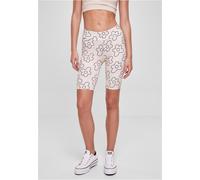Urban Classics Aop Tech Cycle Short Leggings Beige 5XL Femme