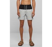 Urban Classics Short de natation Block Lightasphalt/Black XS