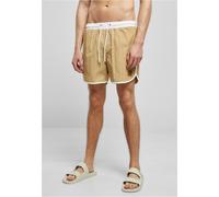 Urban Classics Shorts de bain sable / blanc, Taille XL