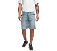 Urban Classics Short décontracté en Jean pour Homme - Coupe Droite - 2 Couleurs - Tailles 28-44, Délavé léger, 36W