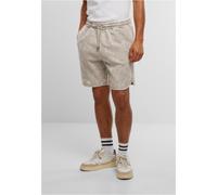 Urban Classics Washed Piped Sweat Shorts Beige 5XL Homme