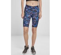 Urban Classics Short femme Ladies High Waist Camo Tech Cycle Shorts Digital Duskviolet Camo S