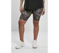 Urban Classics Short femme Ladies High Waist Camo Tech Cycle Shorts Wood Digital Camouflage S