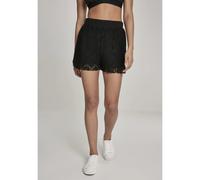 Urban Classics Short Femme en Dentelle Femme Short Noir