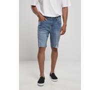 Urban Classics Short Relaxed Fit Short en jean Light Destroyed Washed Blue 44